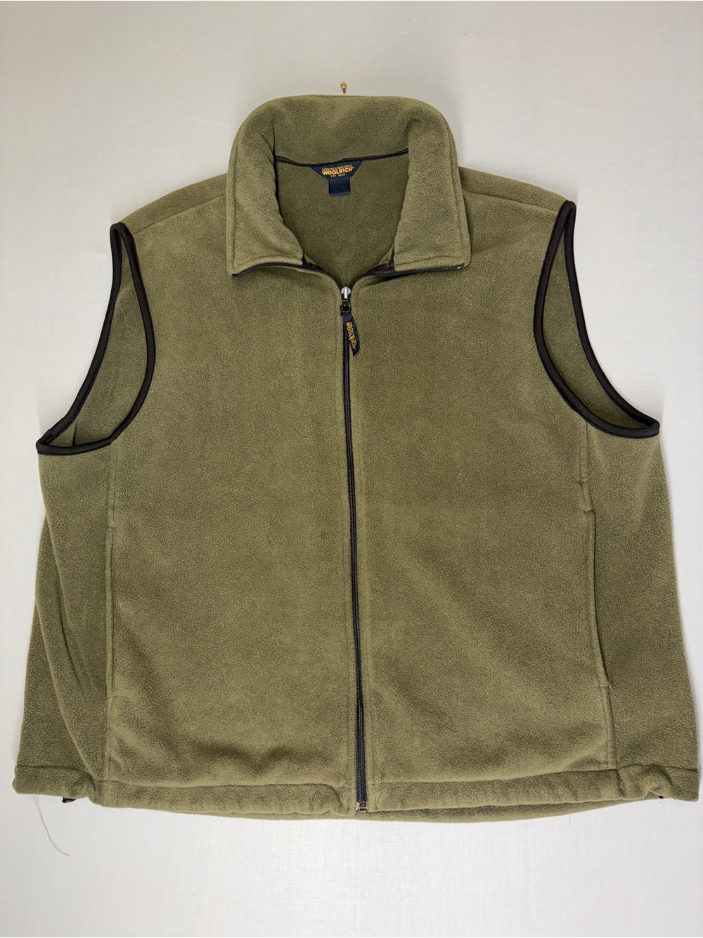 Men’s Large Green Woolrich Fleece Vest